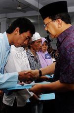 Foke Santuni Keluarga Korban Xenia Maut