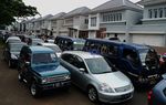 Kemacetan Parah Menuju Kampung China