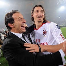 Ibrahimovic Pemain Terbaik Seri A