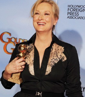 Diunggulkan Raih Oscar, Meryl Streep Tetap Rendah Hati