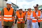 Sjafrie Tinjau PT Kaltim Nitrate Indonesia