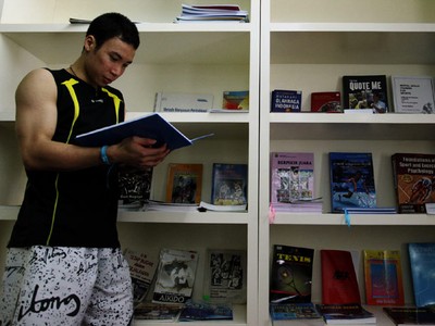 Perpustakaan untuk Atlet Bulutangkis