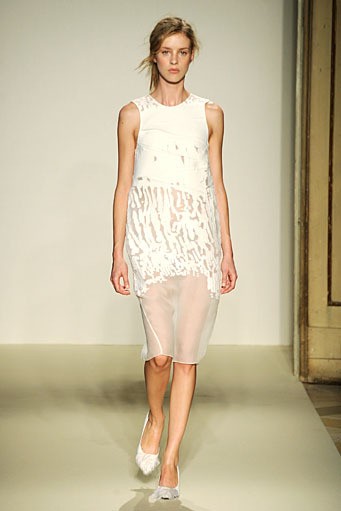 Gabriele Colangelo, Spring/Summer 2012. Milan Fashion Week 2012. [Photo by Pier Marco Tacca/Getty Images]