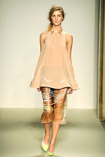 Gabriele Colangelo, Spring/Summer 2012. Milan Fashion Week 2012. [Photo by Pier Marco Tacca/Getty Images]