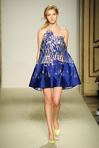 Gabriele Colangelo, Spring/Summer 2012. Milan Fashion Week 2012. [Photo by Pier Marco Tacca/Getty Images]