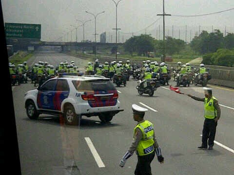 Tol Cikampek Diduduki Buruh, 2.600 Polisi Berjaga di 22 Titik