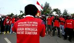 Buruh Masih Blokir Tol