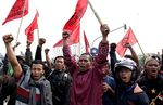 Buruh Masih Blokir Tol