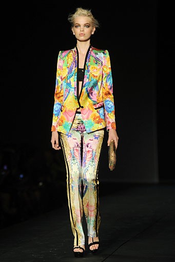 Roberto Cavalli, Spring/Summer 2012. Milan Fashion Week 2012. [Photo by Pier Marco Tacca/Getty Images]