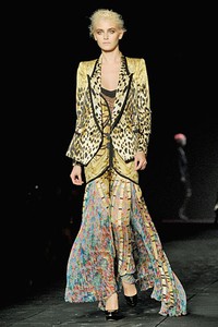 Roberto Cavalli, Spring/Summer 2012. Milan Fashion Week 2012. [Photo by Pier Marco Tacca/Getty Images]