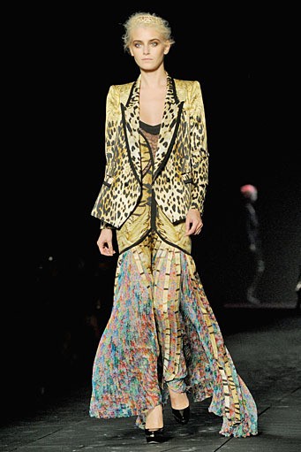 Roberto Cavalli, Spring/Summer 2012. Milan Fashion Week 2012. [Photo by Pier Marco Tacca/Getty Images]