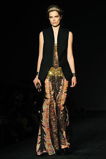 Roberto Cavalli, Spring/Summer 2012. Milan Fashion Week 2012. [Photo by Pier Marco Tacca/Getty Images]