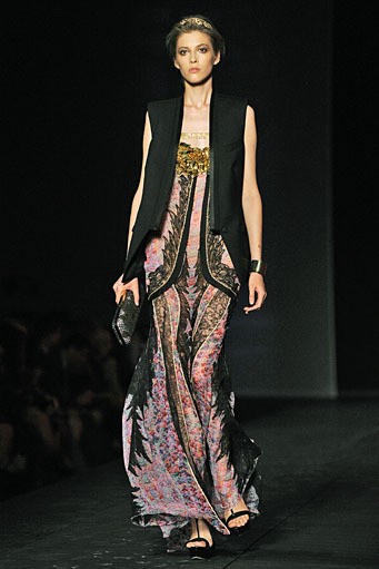 Roberto Cavalli, Spring/Summer 2012. Milan Fashion Week 2012. [Photo by Pier Marco Tacca/Getty Images]