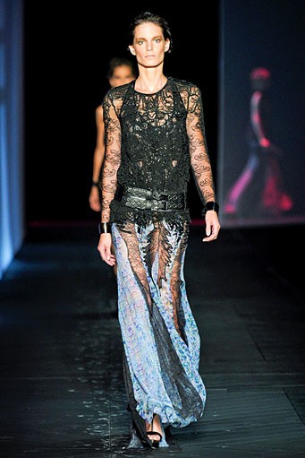 Roberto Cavalli, Spring/Summer 2012. Milan Fashion Week 2012. [Photo by Pier Marco Tacca/Getty Images]