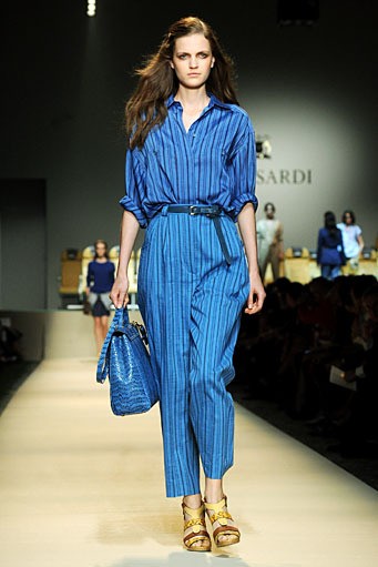 Trussardi, Spring/Summer 2012. ilan Fashion Week 2012, [Photo by Pier Marco Tacca/Getty Images]