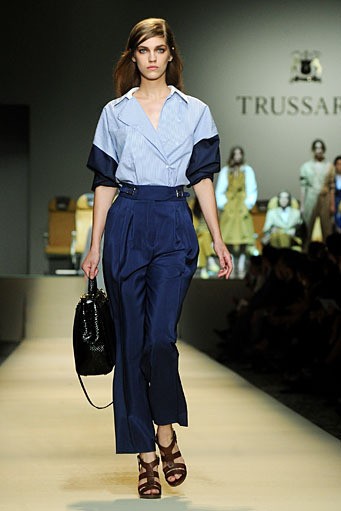 Trussardi, Spring/Summer 2012. ilan Fashion Week 2012, [Photo by Pier Marco Tacca/Getty Images]