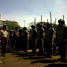 1.381 Aparat Keamanan Kawal Duel Persib vs Persija
