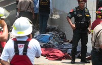 Peristiwa nahas ini berlangsung pada Sabtu (29/1) kemarin. Pusat rehabilitasi tersebut bernama Christ is Love. REUTERS/Andina/Handout.