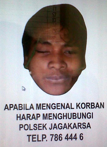 Foto Mayat Misterius di TPU Srengseng Sawah Disebar