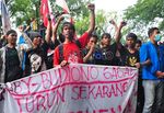 Mahasiswa Tuntut SBY-Boedino Mundur
