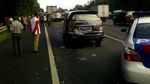 Kecelakaan Beruntun 18 Mobil di Tol Jagorawi