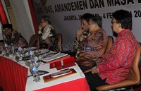 Acara Pekan Konstitusi Republik Indonesia bertema Undang-Undang Dasar 1945, Amandemen dan masa depan bangsa digelar atas kerja sama DPD, MPR dan ICIS.