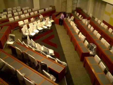 Ruang Banggar DPR Rp 20 M Dibongkar Siang Ini