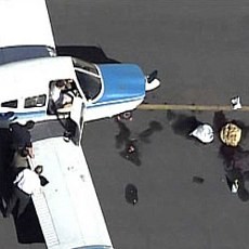 Tragis! Pilot Tewas Terkena Baling-baling Pesawat