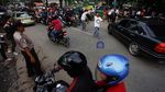 Macet di Sekitar Rumah Duka Ade Namnung