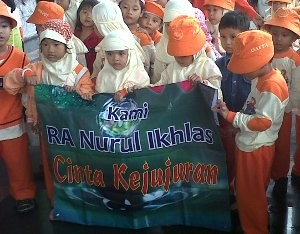110 Murid TK ke KPK Belajar Anti Korupsi