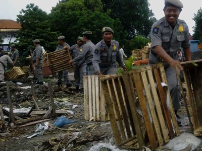 Penertiban Pedagang Pasar Keputran