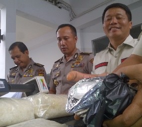 Bekuk Jaringan Narkoba Internasional, Polda Sita 55 Kg Sabu 