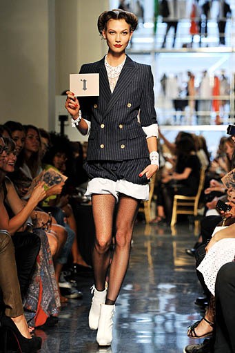 Jean Paul Gaultier, Spring/Summer 2012. Paris Fashion Week 2012. [Photo by Pascal Le Segretain/Getty Images]