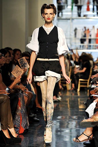 Jean Paul Gaultier, Spring/Summer 2012. Paris Fashion Week 2012. [Photo by Pascal Le Segretain/Getty Images]