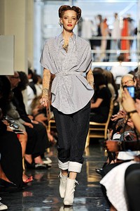 Jean Paul Gaultier, Spring/Summer 2012. Paris Fashion Week 2012. [Photo by Pascal Le Segretain/Getty Images]