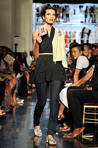 Jean Paul Gaultier, Spring/Summer 2012. Paris Fashion Week 2012. [Photo by Pascal Le Segretain/Getty Images]