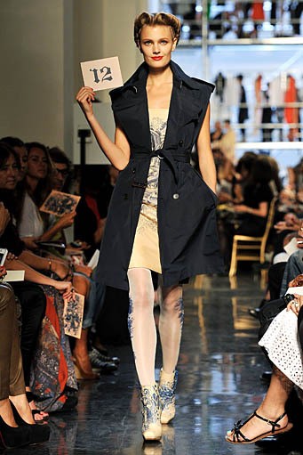 Jean Paul Gaultier, Spring/Summer 2012. Paris Fashion Week 2012. [Photo by Pascal Le Segretain/Getty Images]