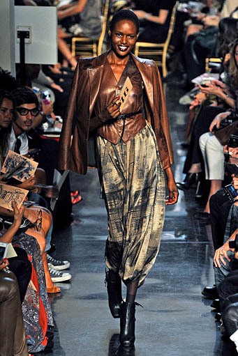 Jean Paul Gaultier, Spring/Summer 2012. Paris Fashion Week 2012. [Photo by Pascal Le Segretain/Getty Images]