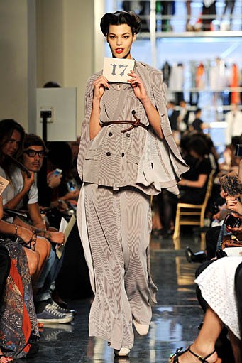 Jean Paul Gaultier, Spring/Summer 2012. Paris Fashion Week 2012. [Photo by Pascal Le Segretain/Getty Images]
