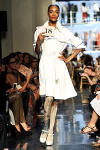 Jean Paul Gaultier, Spring/Summer 2012. Paris Fashion Week 2012. [Photo by Pascal Le Segretain/Getty Images]