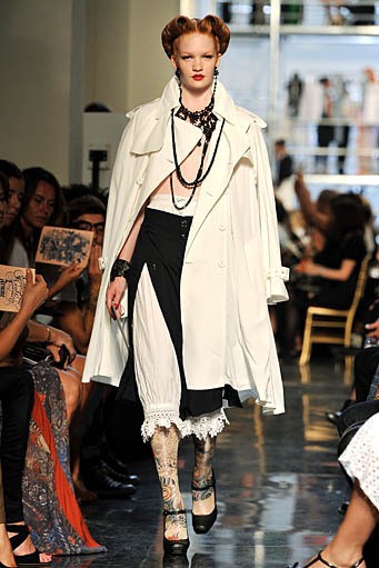 Jean Paul Gaultier, Spring/Summer 2012. Paris Fashion Week 2012. [Photo by Pascal Le Segretain/Getty Images]