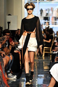 Jean Paul Gaultier, Spring/Summer 2012. Paris Fashion Week 2012. [Photo by Pascal Le Segretain/Getty Images]