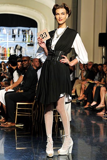 Jean Paul Gaultier, Spring/Summer 2012. Paris Fashion Week 2012. [Photo by Pascal Le Segretain/Getty Images]