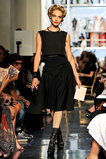 Jean Paul Gaultier, Spring/Summer 2012. Paris Fashion Week 2012. [Photo by Pascal Le Segretain/Getty Images]