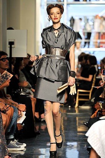 Jean Paul Gaultier, Spring/Summer 2012. Paris Fashion Week 2012. [Photo by Pascal Le Segretain/Getty Images]