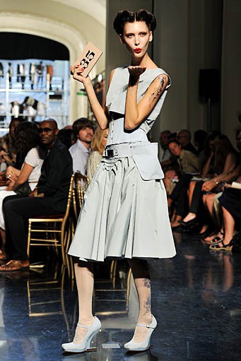 Jean Paul Gaultier, Spring/Summer 2012. Paris Fashion Week 2012. [Photo by Pascal Le Segretain/Getty Images]