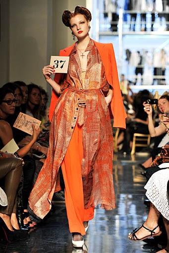 Jean Paul Gaultier, Spring/Summer 2012. Paris Fashion Week 2012. [Photo by Pascal Le Segretain/Getty Images]