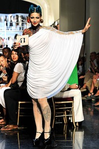 Jean Paul Gaultier, Spring/Summer 2012. Paris Fashion Week 2012. [Photo by Pascal Le Segretain/Getty Images]