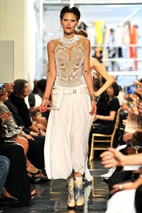 Jean Paul Gaultier, Spring/Summer 2012. Paris Fashion Week 2012. [Photo by Pascal Le Segretain/Getty Images]