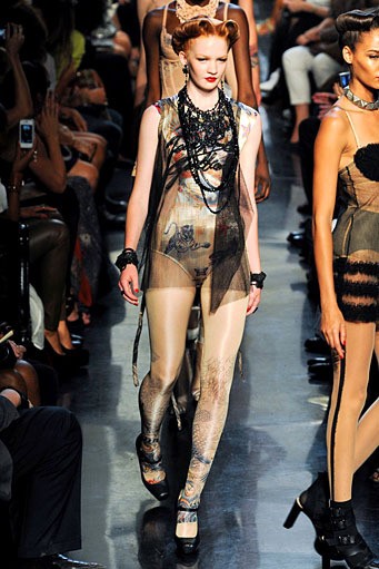 Jean Paul Gaultier, Spring/Summer 2012. Paris Fashion Week 2012. [Photo by Pascal Le Segretain/Getty Images]